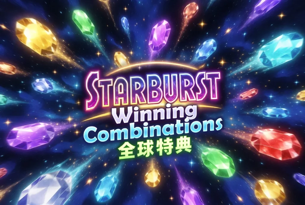 Starburst Winning Combinations 中獎組合